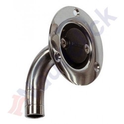 STAINLESS STEEL BREATHER NIPPLE-ANGLED-16MM