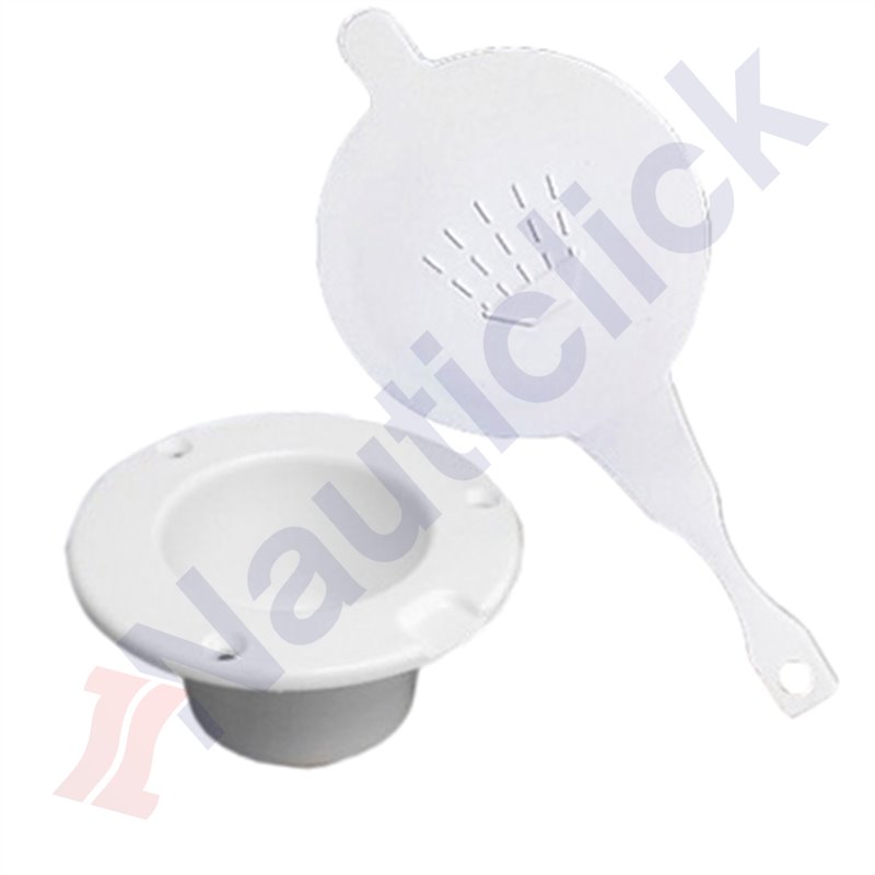 WHITE SHOWER CONTAINER 076356/7
