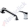 SINGLE LEVER MIXER WITH PULL-OUT SHOWER - C/H