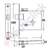 MORTISE LOCK