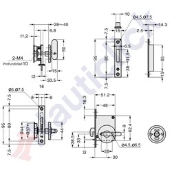 SLIDING DOOR LATCH