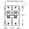 TOGGLE CIRCUIT BREAKER A-SERIES DOUBLE POLE - AC/DC