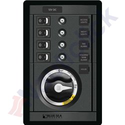 PANEL 4 SWITCH +BATTERY SWITCH SERIE M