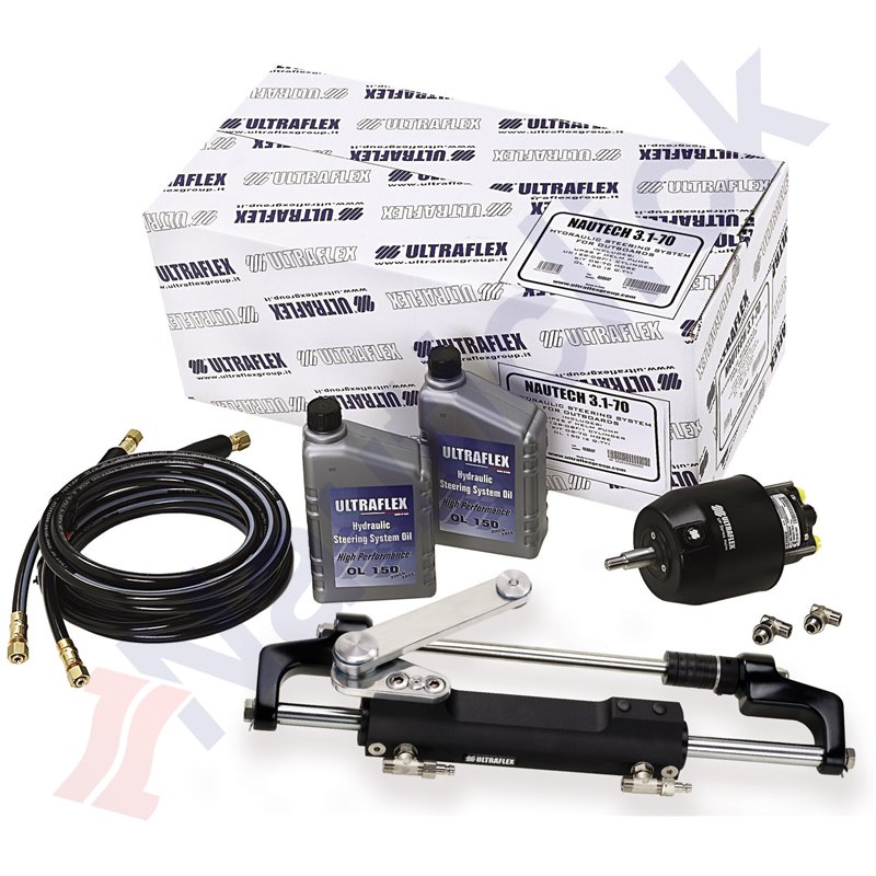 PACKAGED OUTBOARD HYDRAULIC STEERING SYSTEM