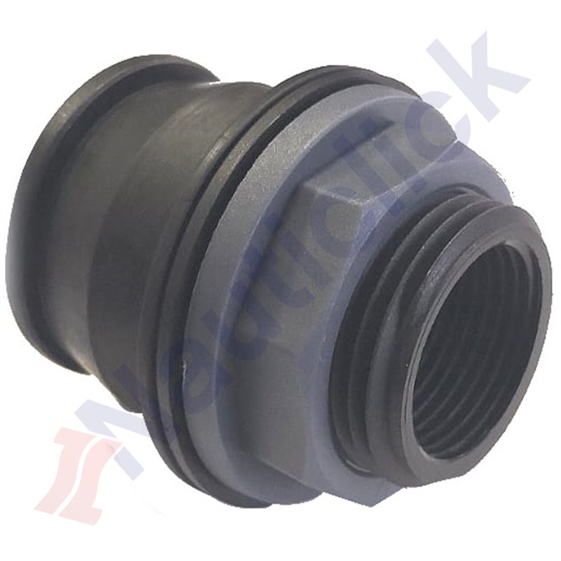 QUICK COUPLING TANK FITTING PP-NITRILE M/F THREADED