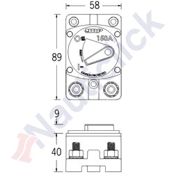 SWITCHABLE CIRCUIT BREAKER MP-87 - SURFACE