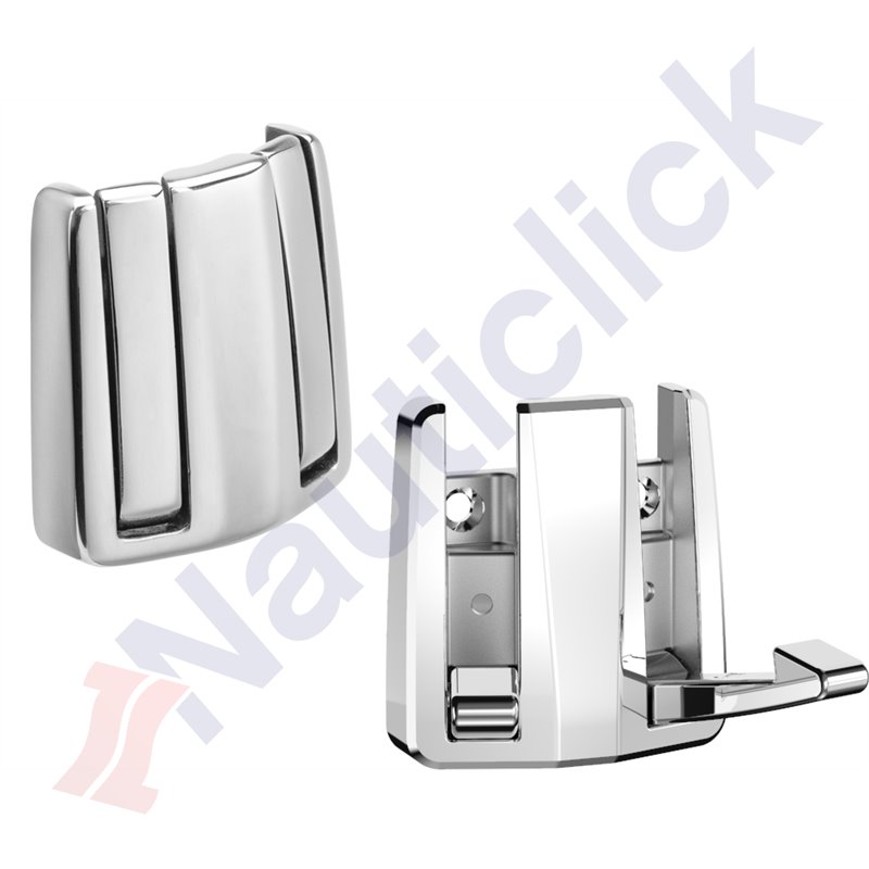 DOUBLE FOLDING COAT HOOK