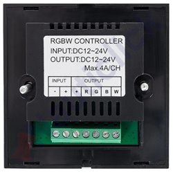 CONTROLADOR RGBW EMPOTRABLE TACTIL