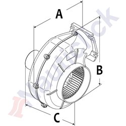 RADIAL BLOWERS AIRV - FLANGE