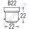 LAMPARA B22