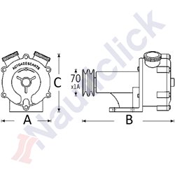 PULLEY DRIVEN PUMP FM SPECIAL