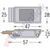 A3 PUSH-TO-CLOSE LATCH