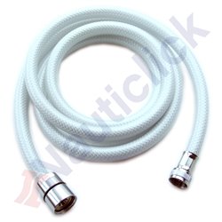 WHITE PVC SHOWER HOSE