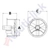 VEX35/1-AUX-24V-HELICOIDAL ELECTRIC BLOWER.