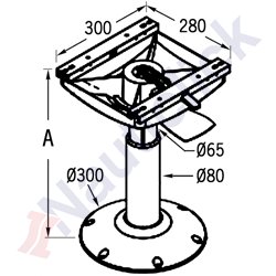 ADJUSTABLE SEAT PEDESTALS