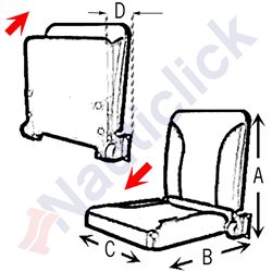 BULKHEAD FOLD UP SEAT