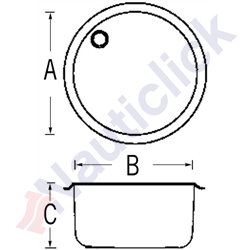 ROUND SINK
