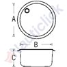 ROUND SINK