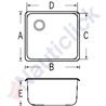 SQUARE SINK