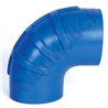 CODO 90º TRIDENT SILICONE