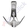 BOW ROLLER WITH CLOSING PLATE FOR BRUCE ANCHORS