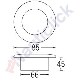 F-19 DIMMABLE LED SPOTLIGHT