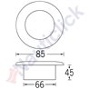 F-19 DIMMABLE LED SPOTLIGHT