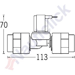 TECMA SOLENOID VALVE 12V