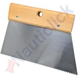 FINE NOTCHED GLUE SPATULA