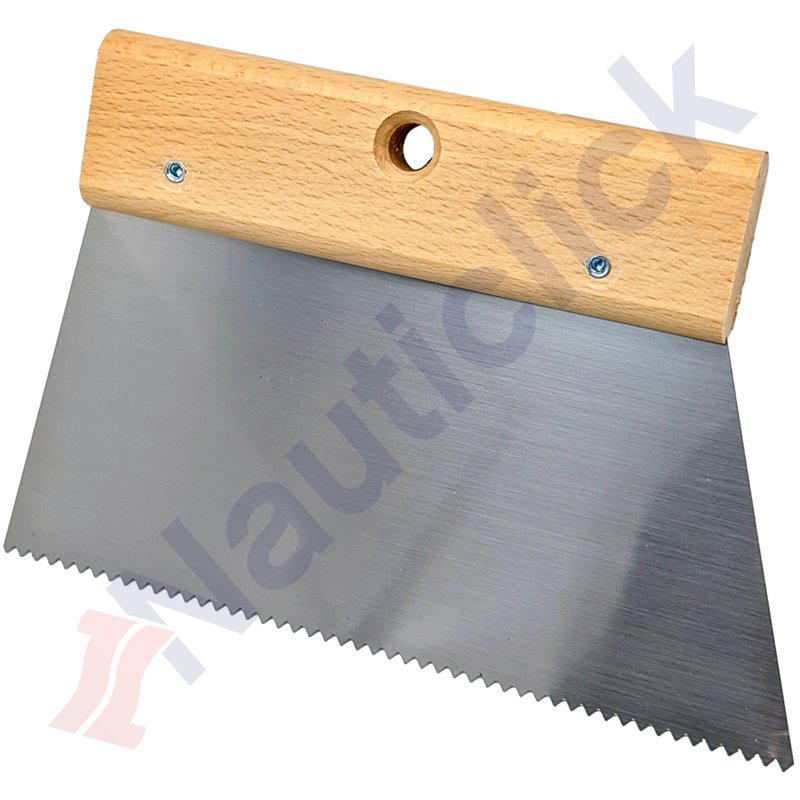 FINE NOTCHED GLUE SPATULA