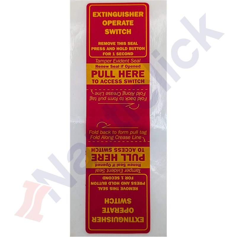 MANUAL DISCHARGE LABEL FOR FPX103C PANEL