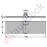HINGE FOR WELDING 30