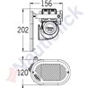 HURRICANE ELECTROPNEUMATIC HORN