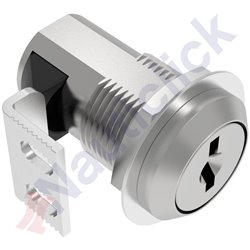 PUSH-TO-CLOSE KEY-LOCKING LATCH