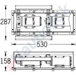 UP14-PV/DX DUAL PEEK GEAR PUMP