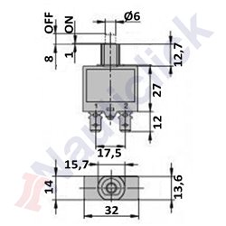 SWITCH TYPE ETA-1658