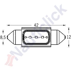 FESTOON 8,5-42 COB